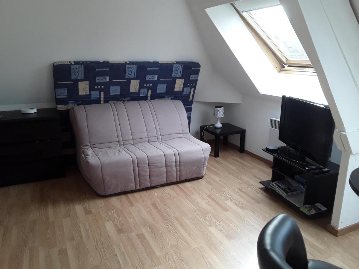 Studio lumineux 50 m de la plage Mers-les-Bains Extérieur photo